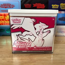 White Flare Pokemon Center Elite Trainer Box