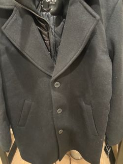 GUESS SB Overcoat Quilted Bib