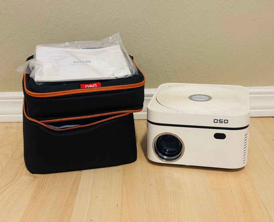 🎥 5G WiFi Projector with Built-in DVD Player & Bluetooth – $55