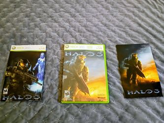 Halo 3 with poster and booklet