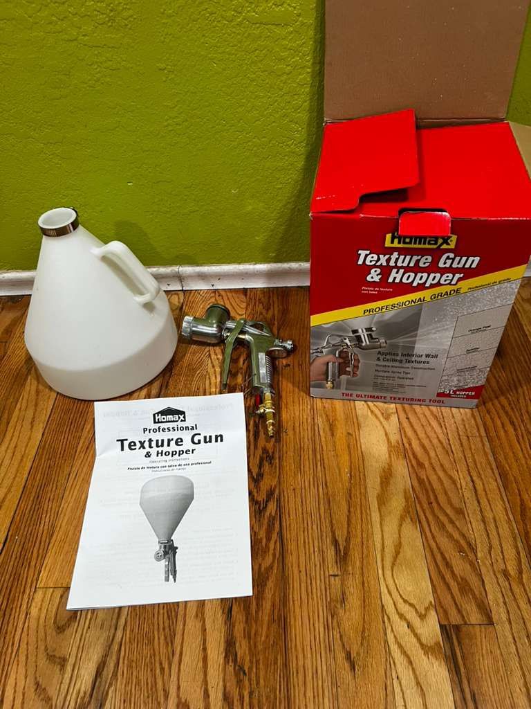 Texture Gun And Hopper