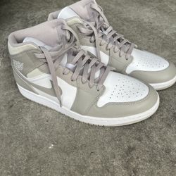 2021 Air Jordan 1 Mid 'College Grey - Men's 11.5