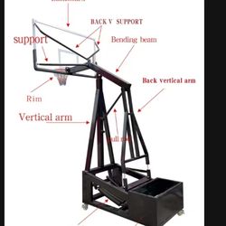 Portable Basketball Hoop