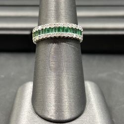 Emerald and Diamond Band