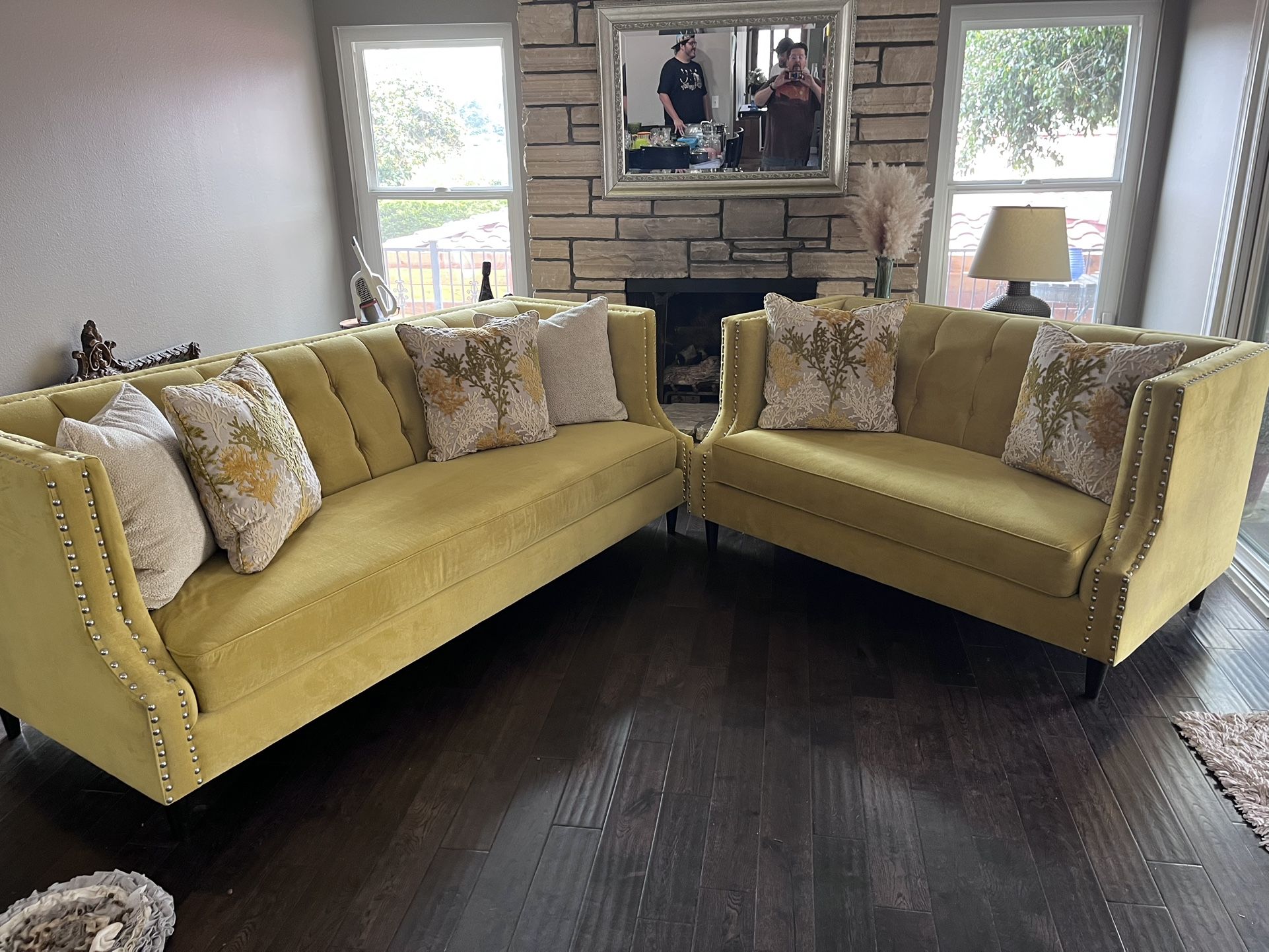 Yellow Couches