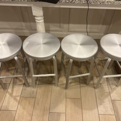 Swivel Seat Stools (Set Of 4)