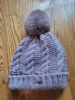Michael Kors Purple Beanie