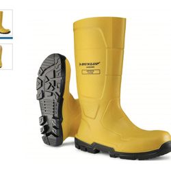 Dunlop Weather Proof, Steel Toe, Safety Boots