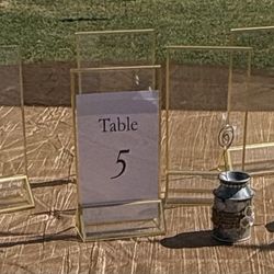 Wedding table sign holder