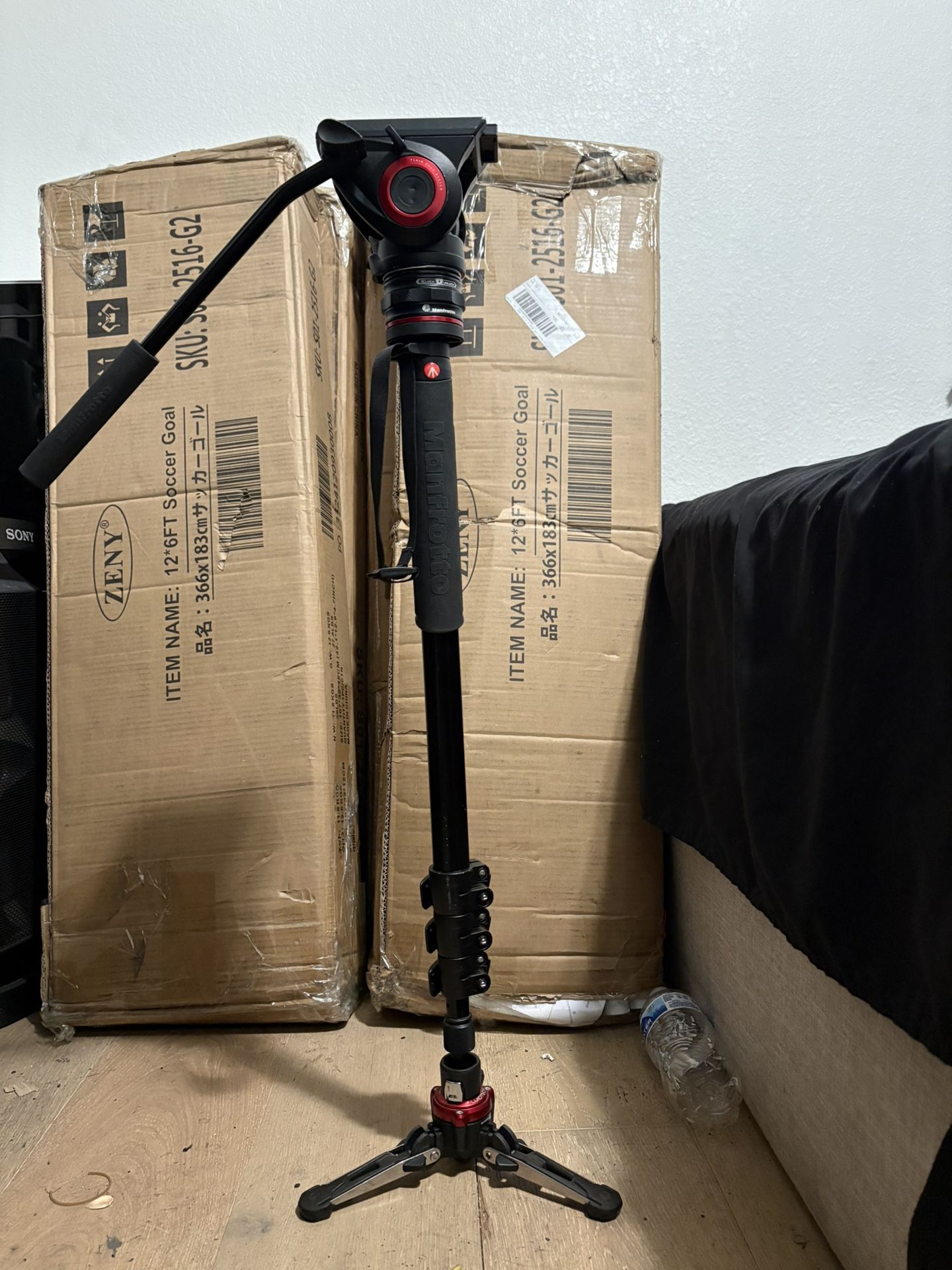 XPRO Monopod+ Four-Section Alu w/ Fluid Video Head MVMXPRO500US