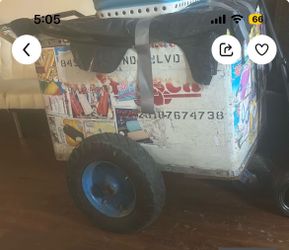ice cream cart