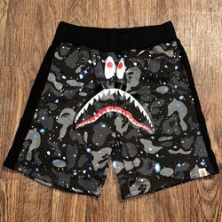 Bape Camo Shark Shorts