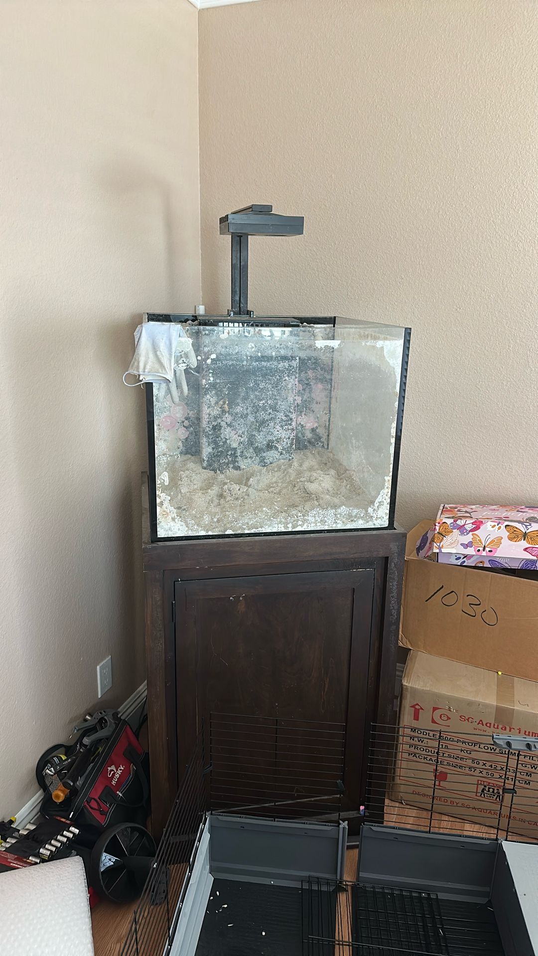 50 Gallon Cube Fish Tank And Stand
