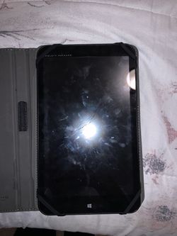 Tablet comes with case