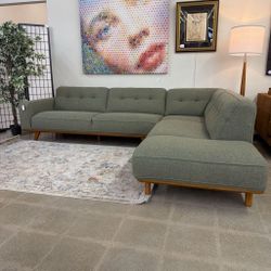 Green Modern RAF Sectional