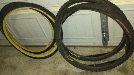 Tires And Aluminun Handlebar