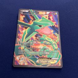 Rayquaza Ex Rare Japanese Pokémon Card