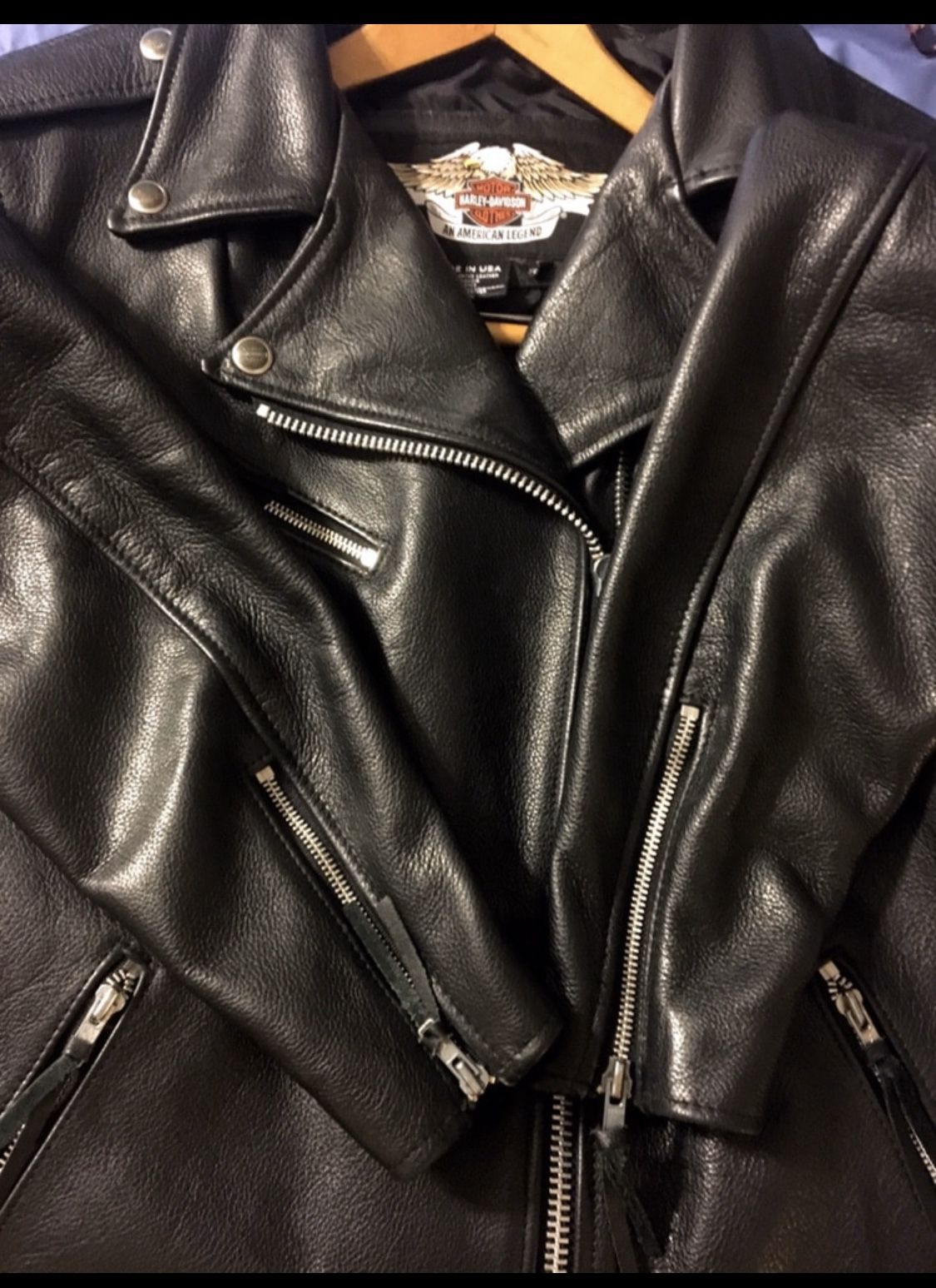 Genuine HD Leather Riding Jacket