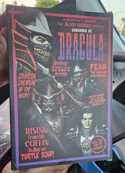 Dracula shredder action figurer
