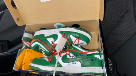 Off-White Dunks Pine Green