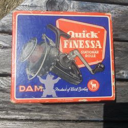 D.A.M Quick Finessa Vintage Spinning Reel Spin Fishing Reel