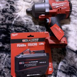 Milwaukee M18 3/4 Impact & HD 12.0 Battery 
