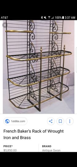 Versace Mansion Estate Piece French Bakers Rack Magnificent Antique Pd Thousands $600 Takes It Aventura  Zelle Cash