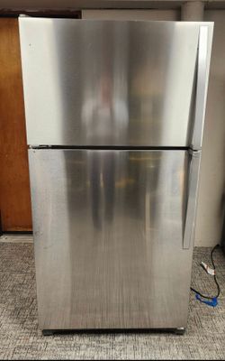 Stainless Steel Top-Freezer Refrigerator