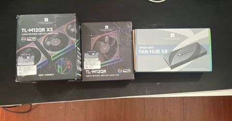 THERMALRIGHT  Full ARGB Fan Set NEVER USED
