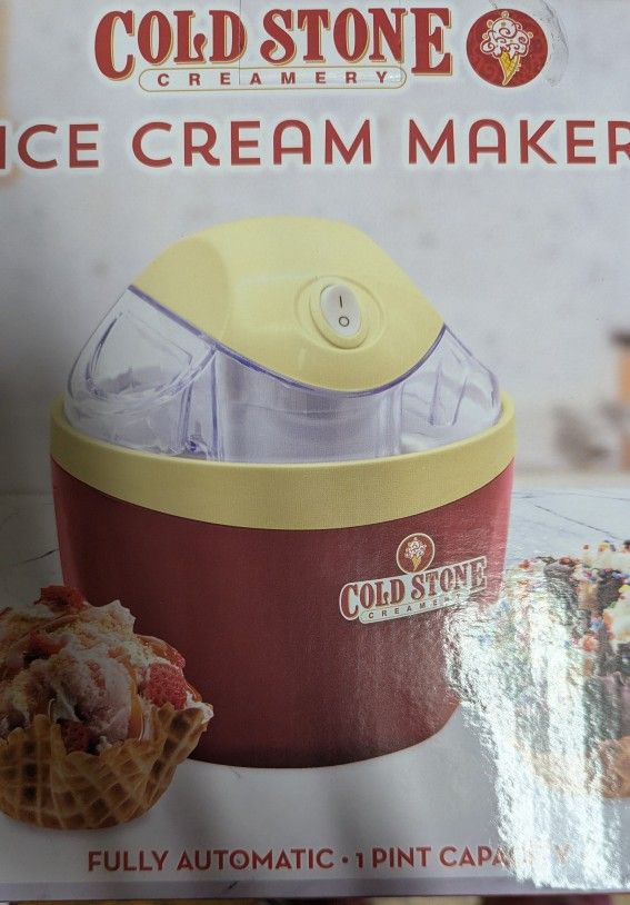 Ice Cream Maker By Cold Stone New In Box