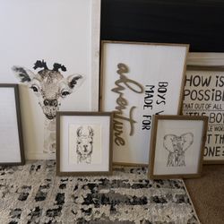 Safari nursery Items