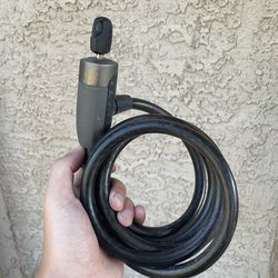 Giant Surelock Flex Key Coil 15 Cable Lock (Matte Black, 15mm x 185)