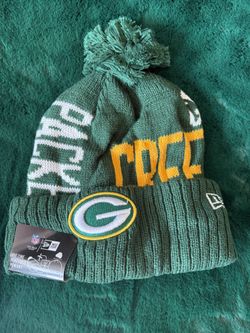 Green Bay Packers New Era Pom Beanie (NEW)
