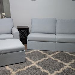 Home Reserve Storage Couch, Chair, Ottoman and End Table