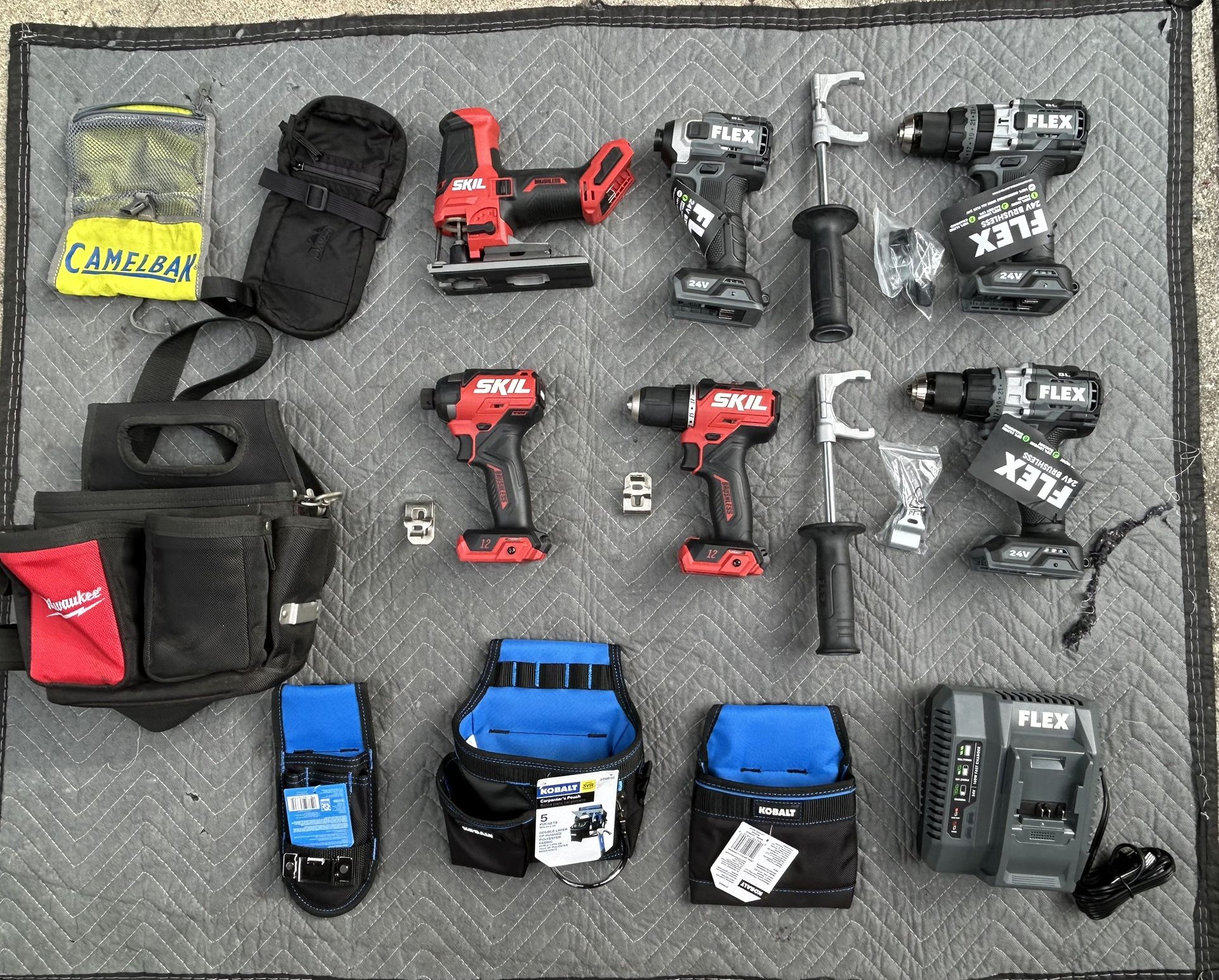 Flex 24v/ Skil 12v & Misc Tools