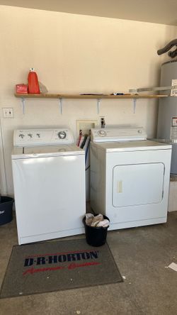 Washer and Dryer