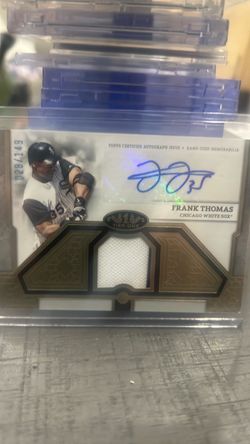 Frank Thomas Topps Tier One Auto Relic Card 028/149