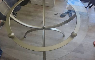 Glass table
