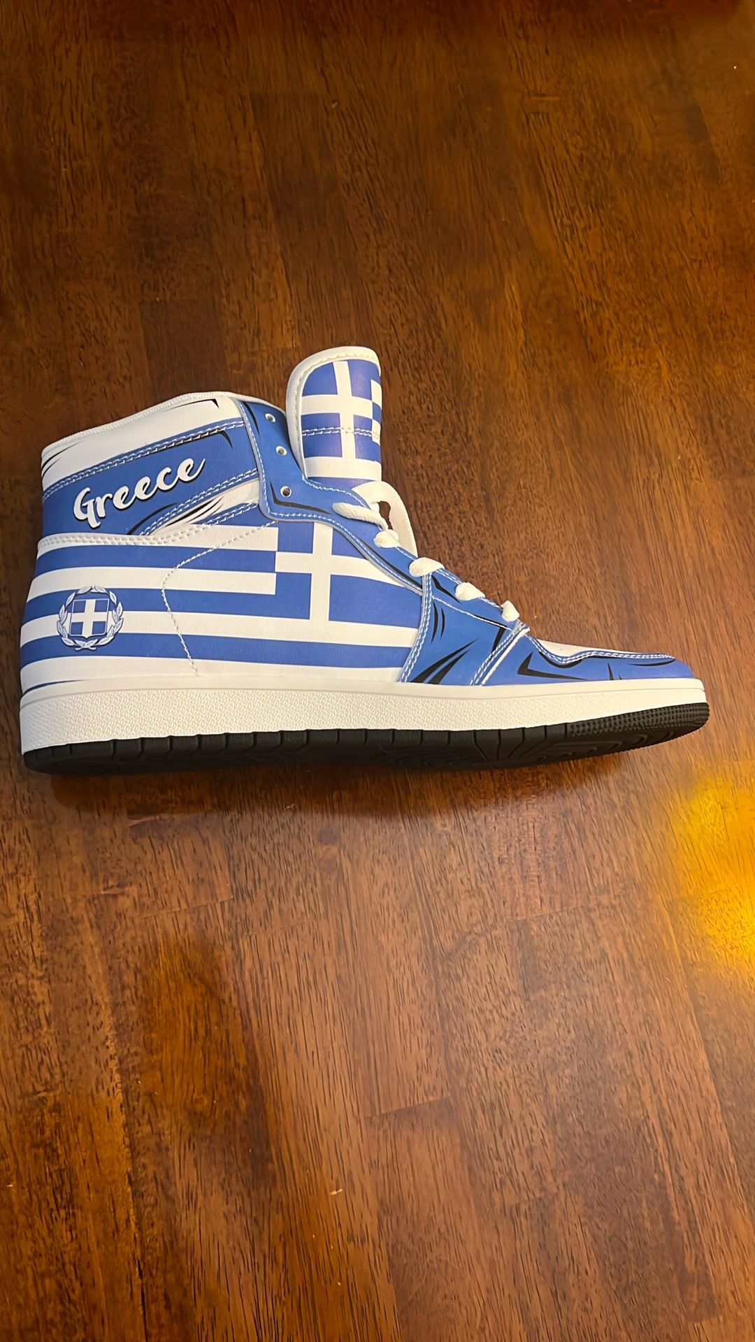 Hi Top Sneskers. Greece Brand New