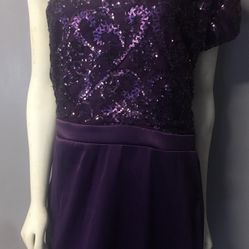 Formal Sequin Dress-Xl 