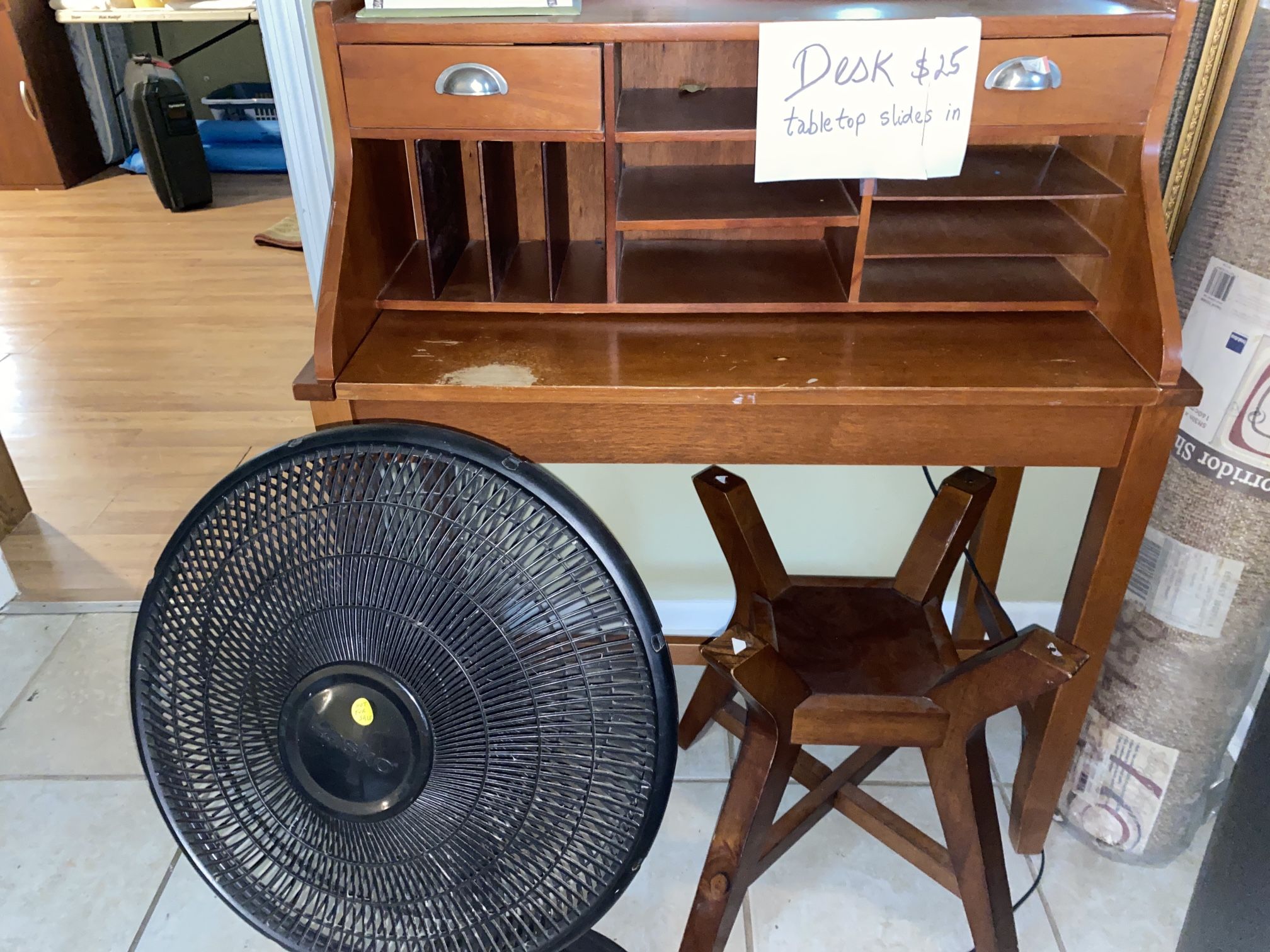 Solid Wooden Desk $25