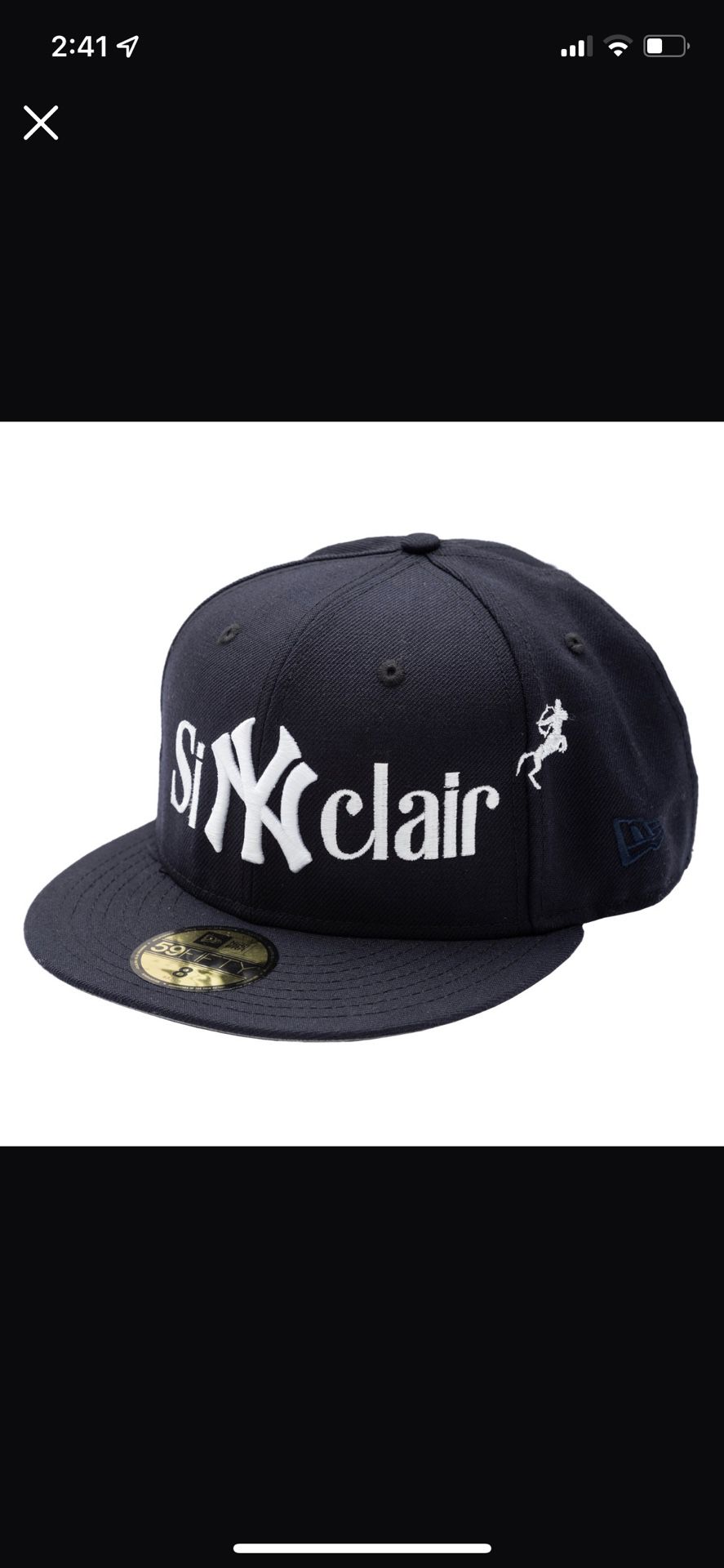 Sinclair Global Bring NY Back Patch Fitted
