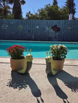 Snail Garden Pot Set