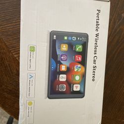 Portable Wireless Car Stereo 