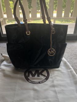 Michael Kors Black Metallic Handbags - Used in great condition❤️