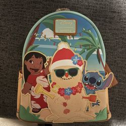 Stitch Christmas Loungefly  