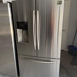 36” SAMSUNG REFRIGERATOR WORKING PROPERLY CLEAN TESTING WARRANTY 4 MONTHS DELIVERY 