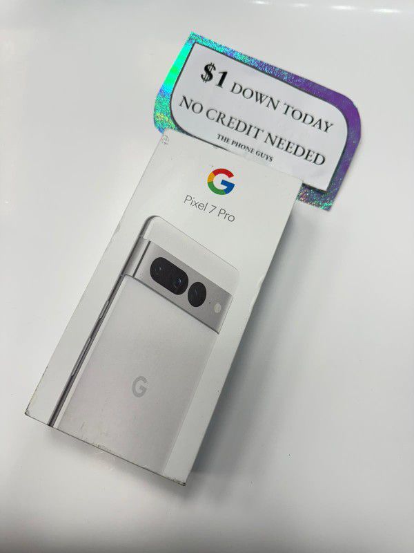 Google Pixel 7 Pro - Pay $1 DOWN AVAILABLE - NO CREDIT NEEDED