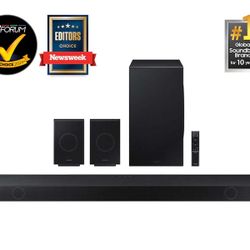 Q-series 11.1.4 ch Samsung Sound bar w/ Rear Speakers and Subwoofer 