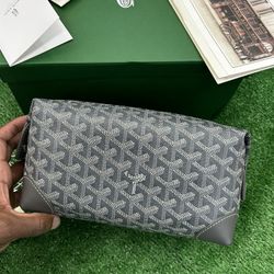 Goyard Boeing 25 Toilet Bag Gray